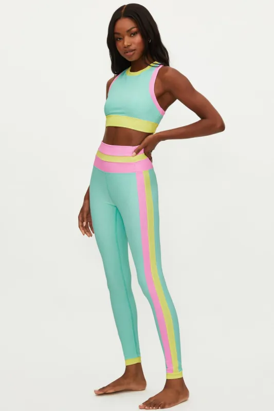Melinda Legging Pastel Macaron Colorblock sold by Beach Riot