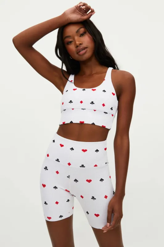 Leah Top Queen of Hearts made by Beach Riot