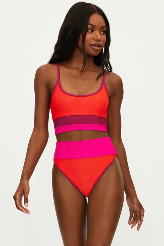 Eva Top Be Mine Colorblock sold by Beach Riot