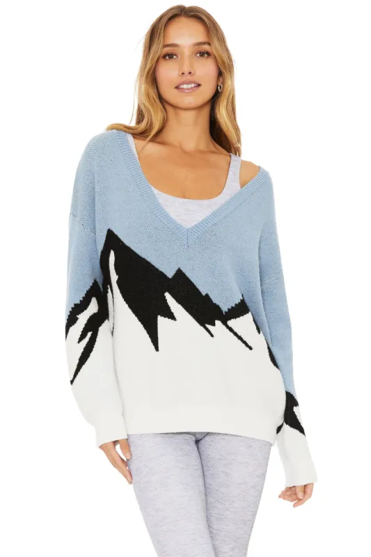 Joey Sweater Alpine Mountain Knit sold by Beach Riot