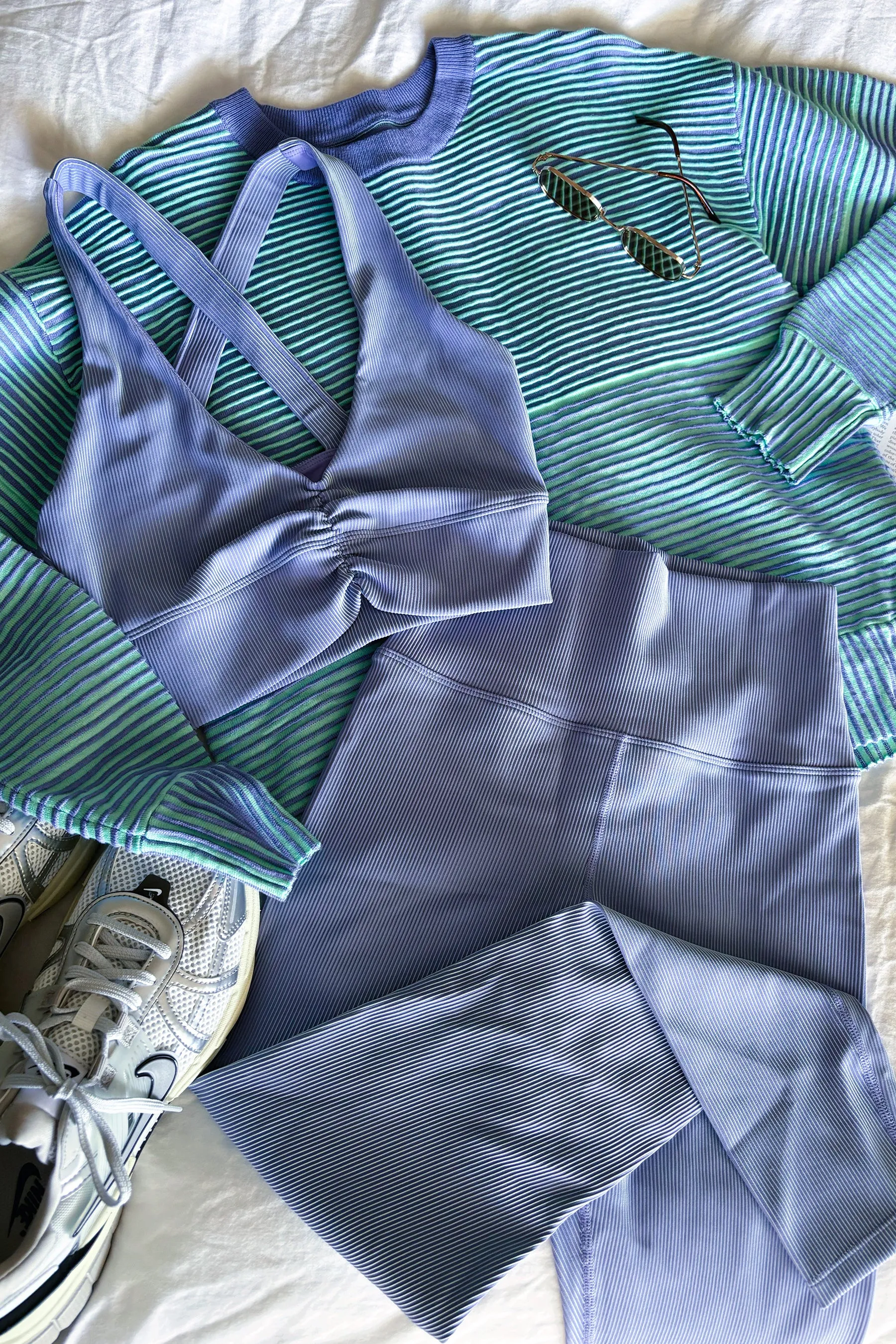 Mindy Top Seashore Two Tone Rib sold by Beach Riot product image thumbnail 5