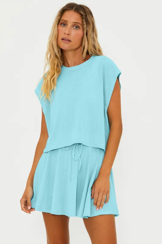 Gail Muscle Tank Blueberry Ice sold by Beach Riot