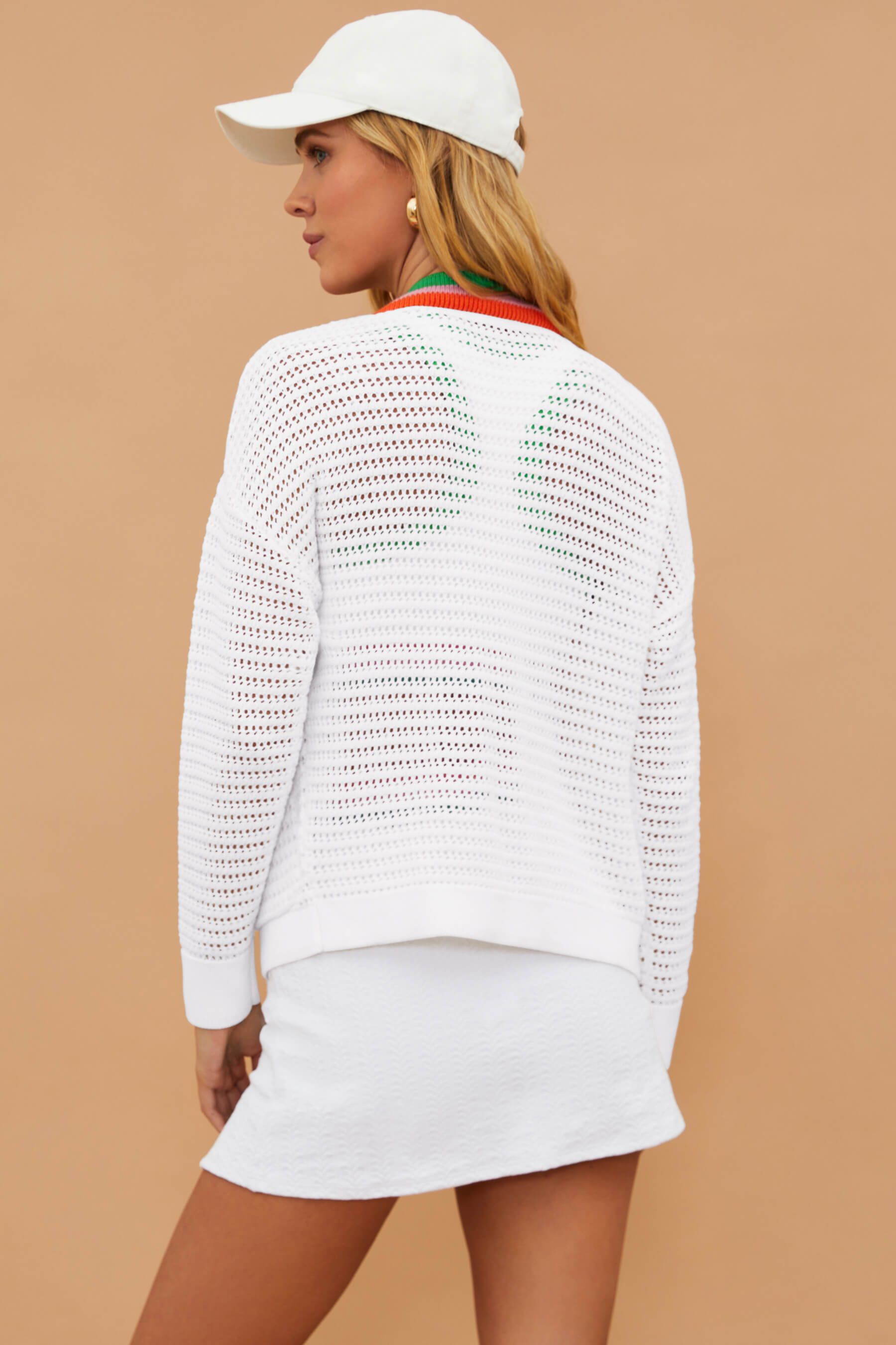 Gene Cardigan White sold by Beach Riot product image thumbnail 2