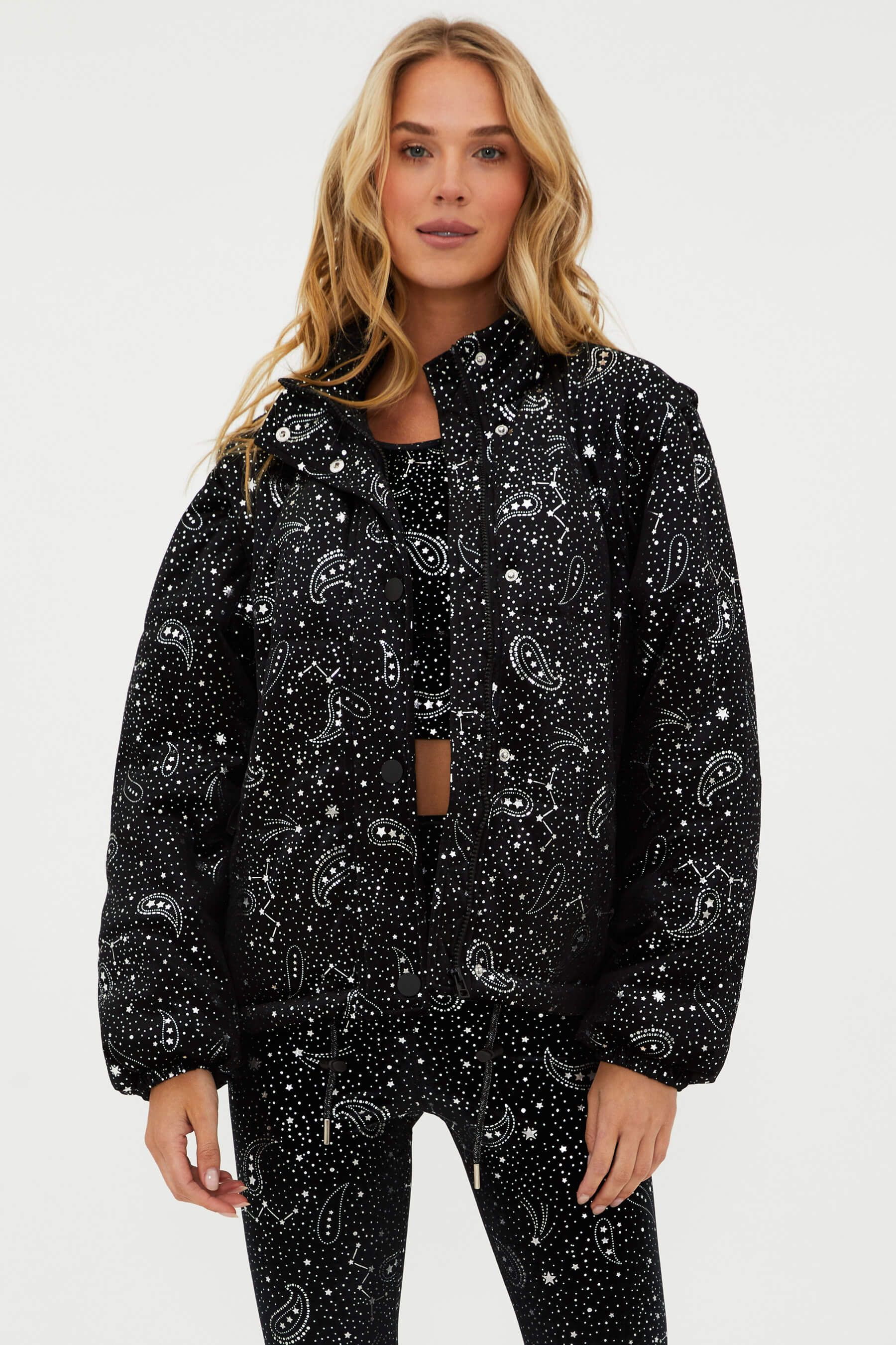 Kris Puffer Jacket Shooting Stars sold by Beach Riot product image thumbnail 8