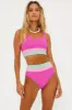 Mackenzie Top Blossom Colorblock Scrunch sold by Beach Riot