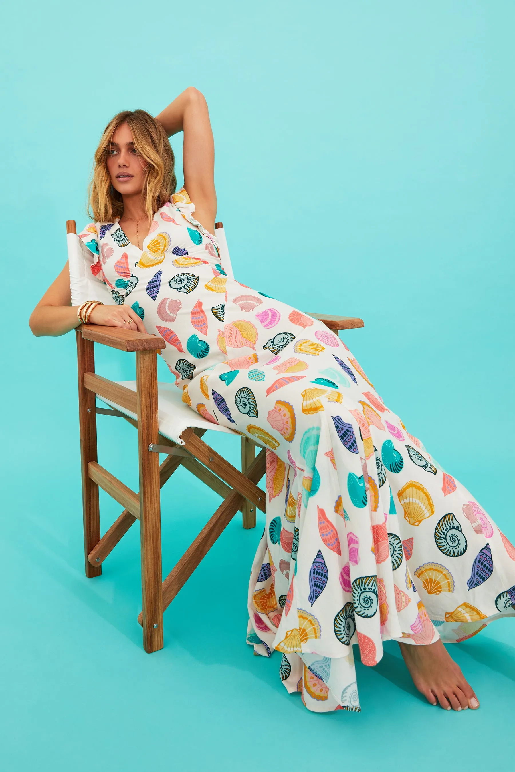 Elodie Dress Coastal Jewel sold by Beach Riot product image thumbnail 2