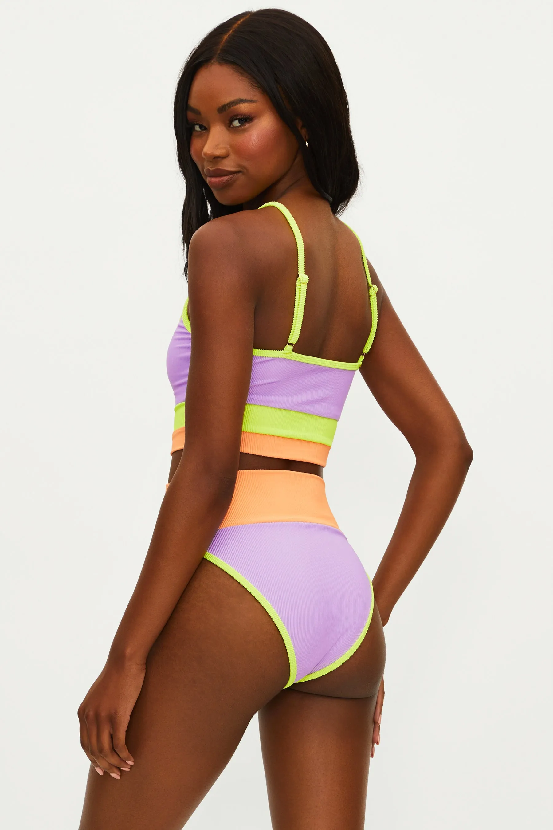 Emmy Bottom Sundazed Colorblock sold by Beach Riot