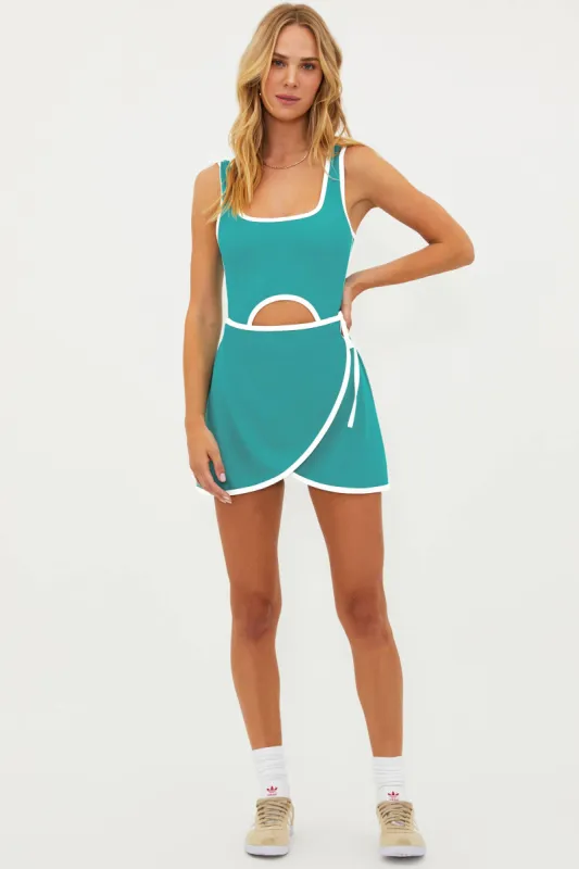 Astrid Dress Crystal Coast sold by Beach Riot