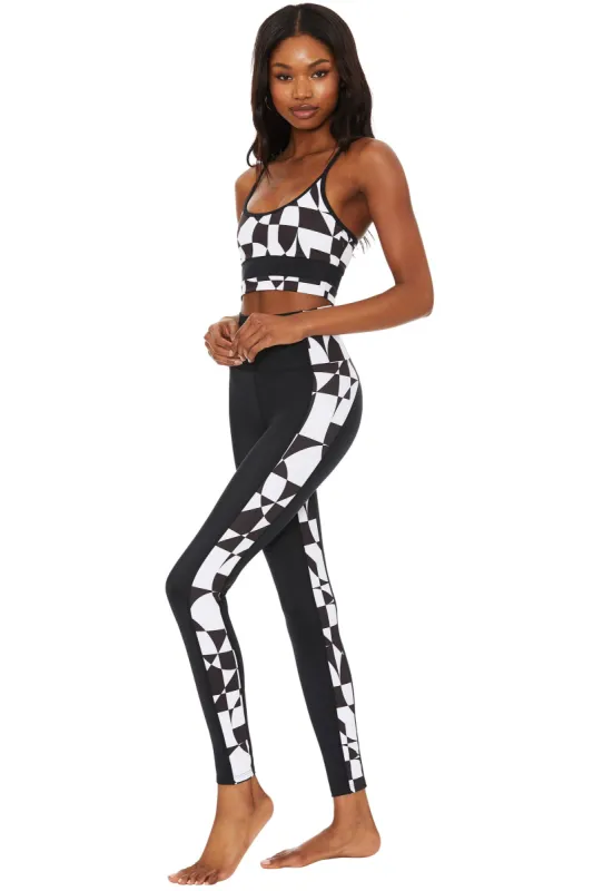 Colorblock Legging 70s Geo sold by Beach Riot