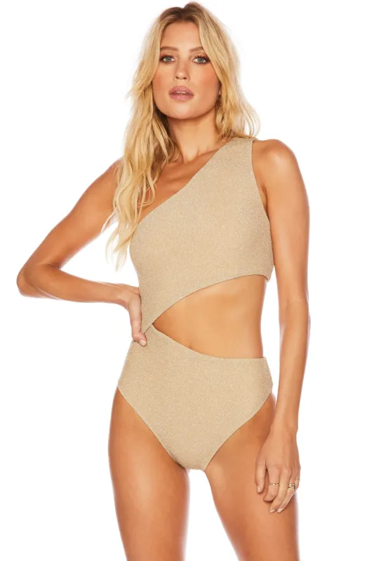 Celine One Piece Gold Shine sold by Beach Riot