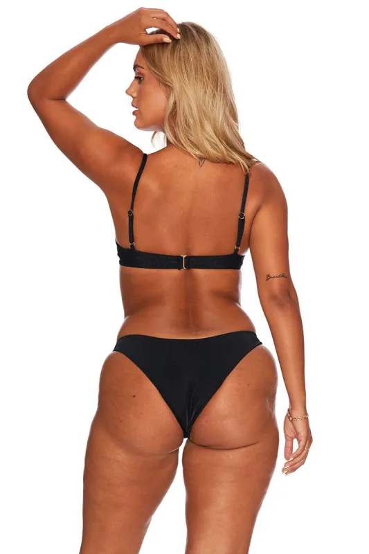 Ribbed Island Bottom Black sold by Beach Riot
