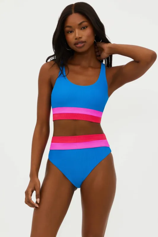 Mackenzie Top Orchid Colorblock sold by Beach Riot