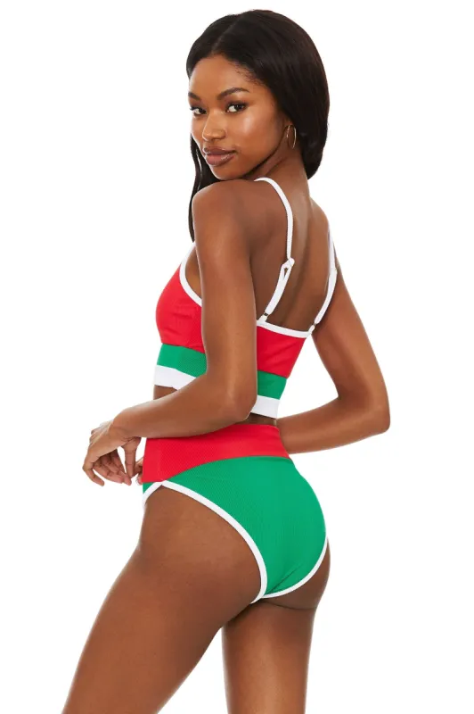 Emmy Bottom Merry Colorblock sold by Beach Riot