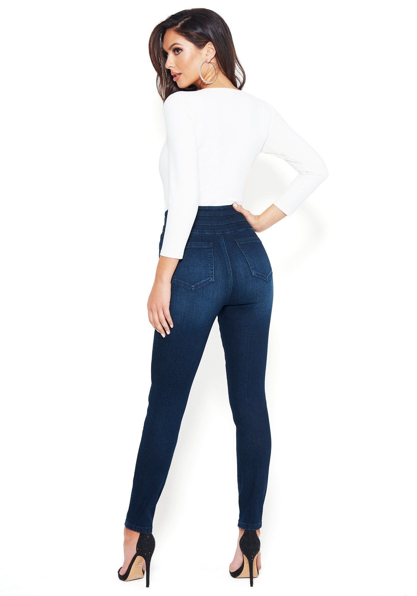 Button Up Skinny Jeans sold by Bebe product image thumbnail 3