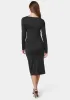 Rosaline Cutout Midi Dress sold by Bebe