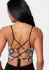 Sparkle Mesh Jumpsuit sold by Bebe