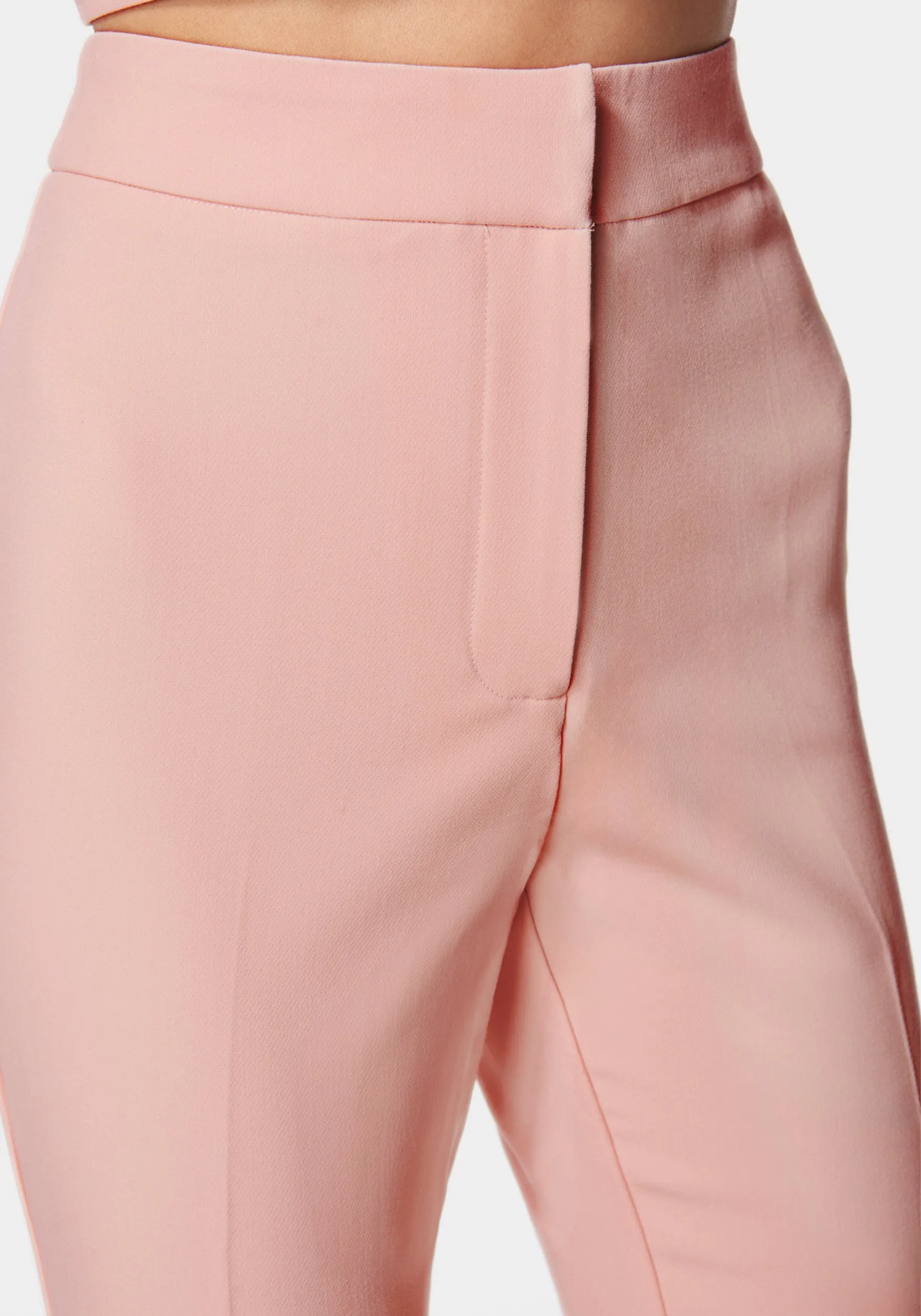 High Waist Tailored Button Detail Slim Pant sold by Bebe product image thumbnail 4
