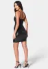 Cowl Sequin Mini  Dress sold by Bebe