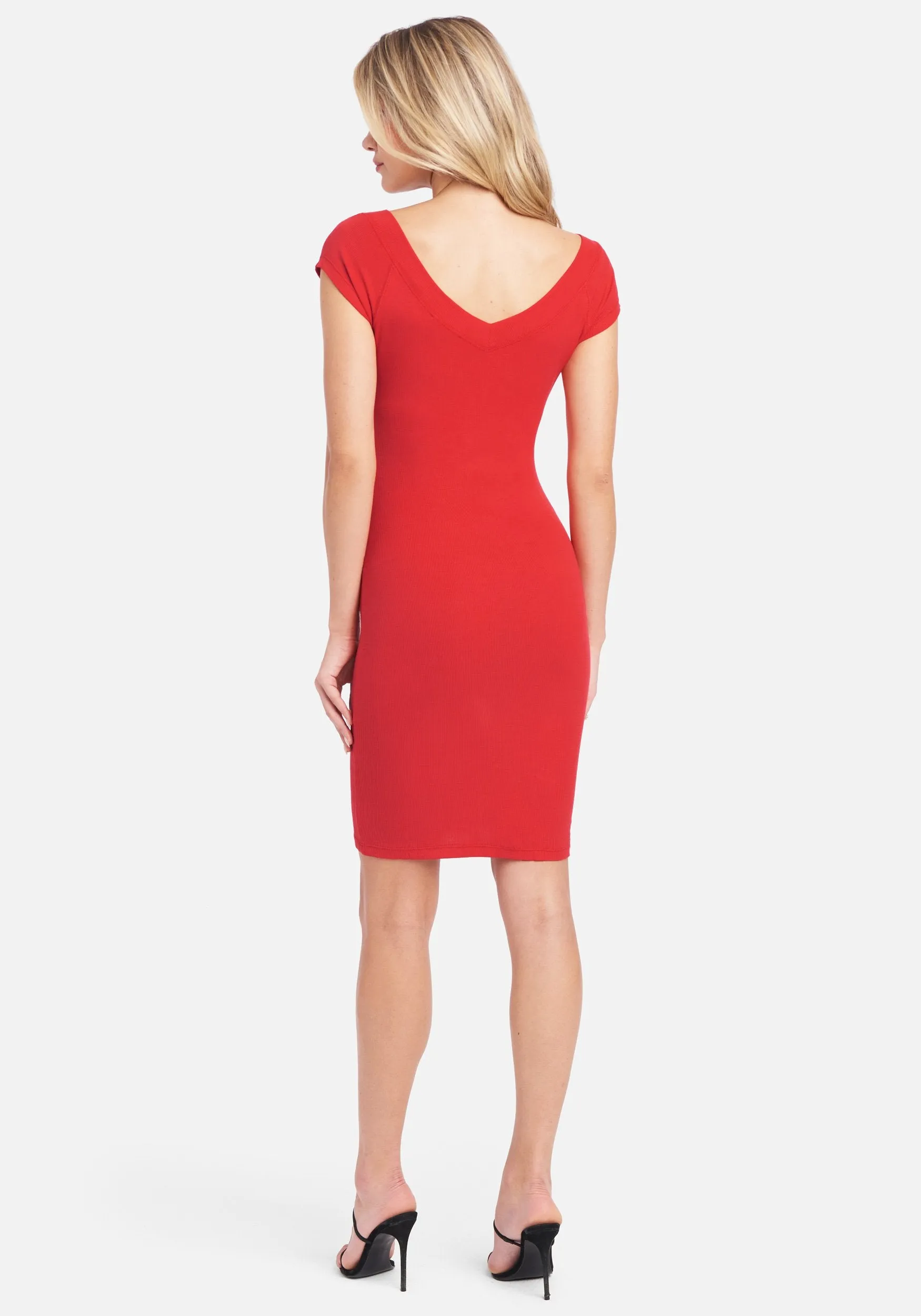 Short Sleeve Logo Dress sold by Bebe product image thumbnail 3