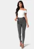 Embellished Elastic Waist Skinny Jean sold by Bebe