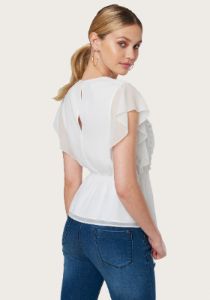Pom-Pom Detail Top sold by Bebe