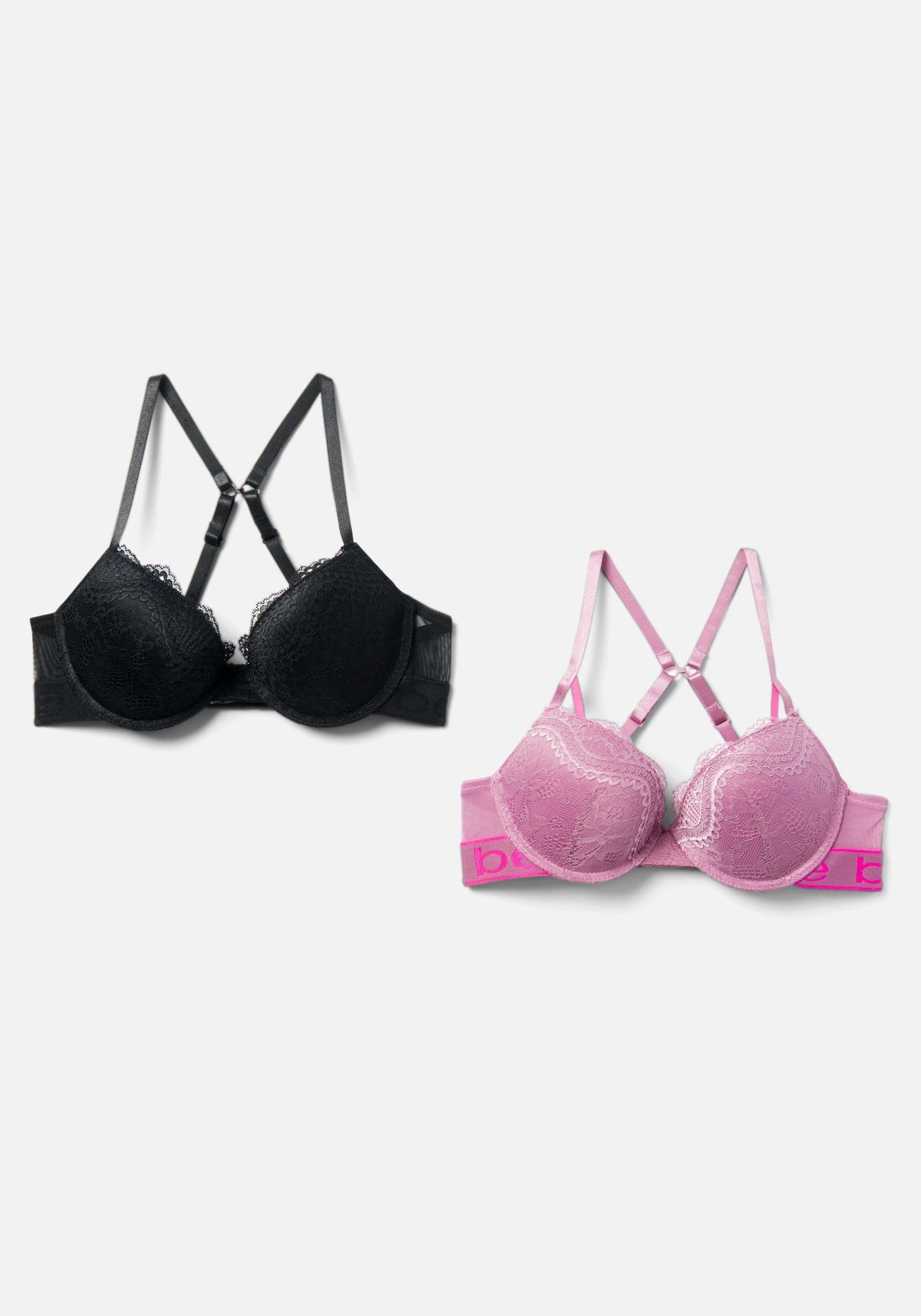 2 Pk Lace Bra sold by Bebe
