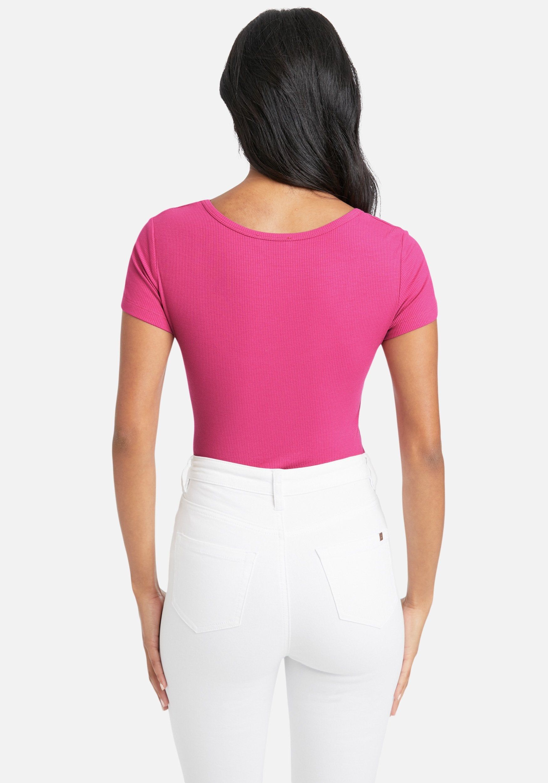 Crystal Logo Round Neck Short Sleeve Tee sold by Bebe product image thumbnail 3
