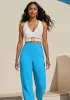 Denim Wrap Top sold by Bebe