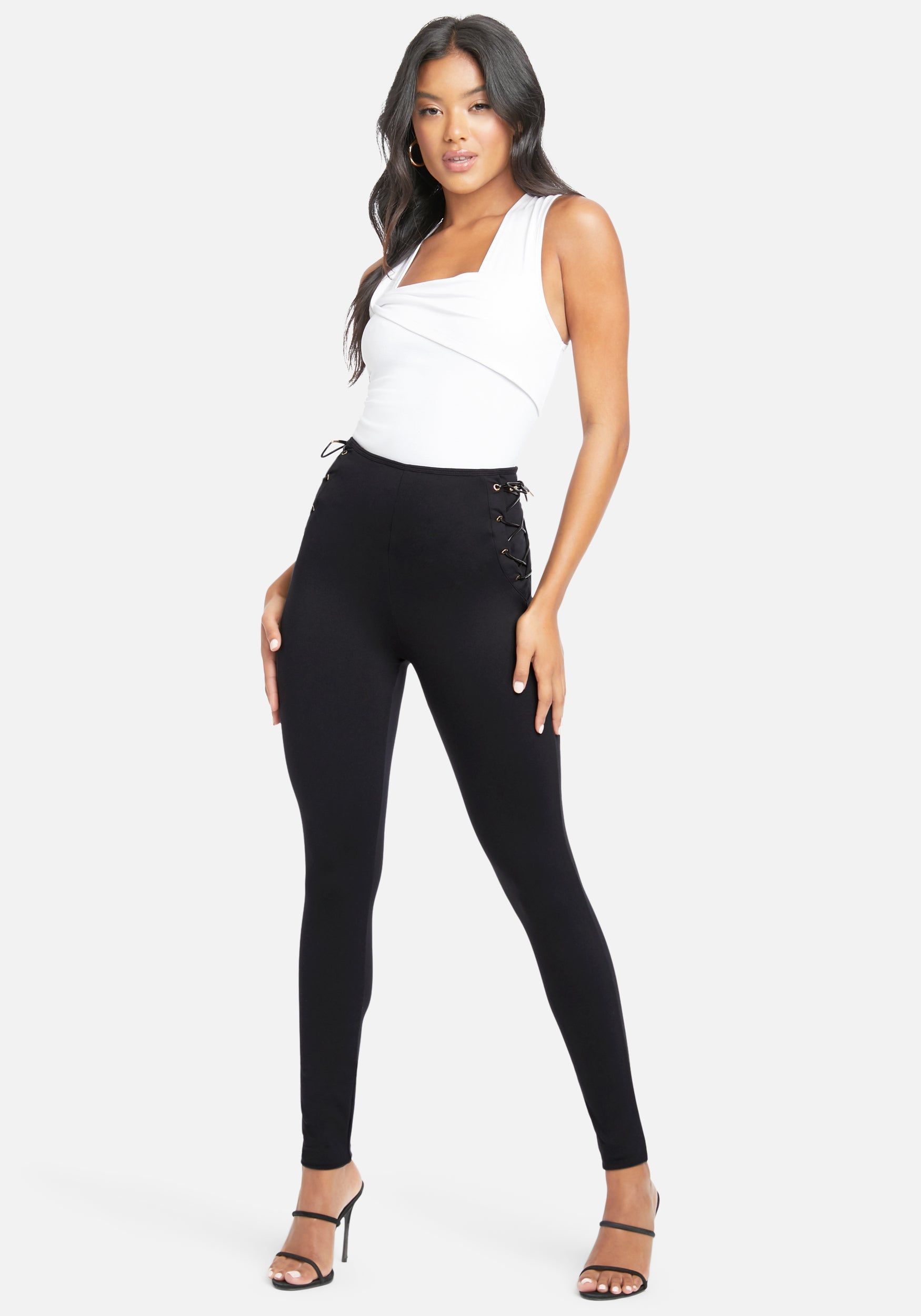 Waist Lace Up Legging sold by Bebe product image thumbnail 2