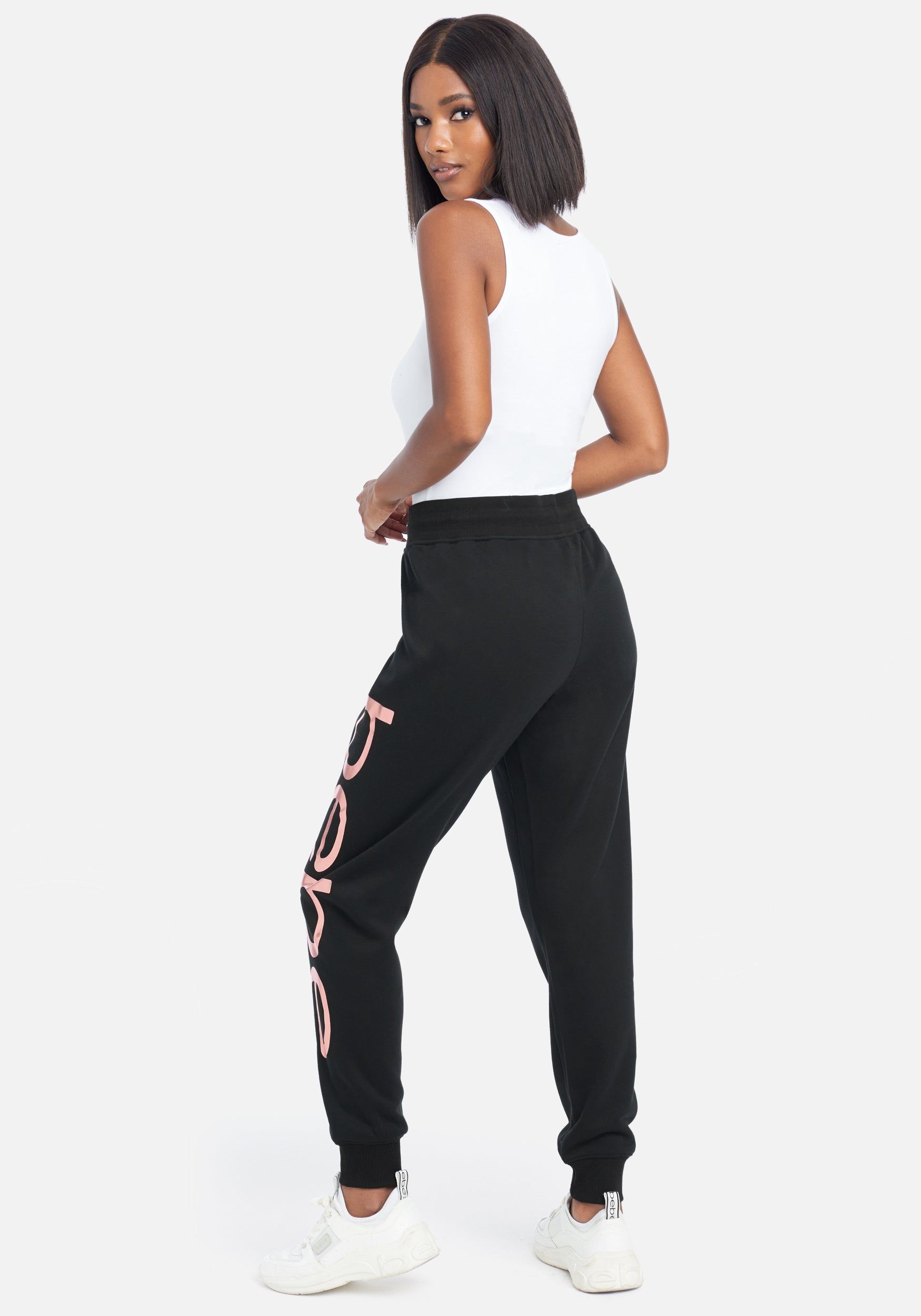 Bebe Sport Logo Jogger sold by Bebe product image thumbnail 3