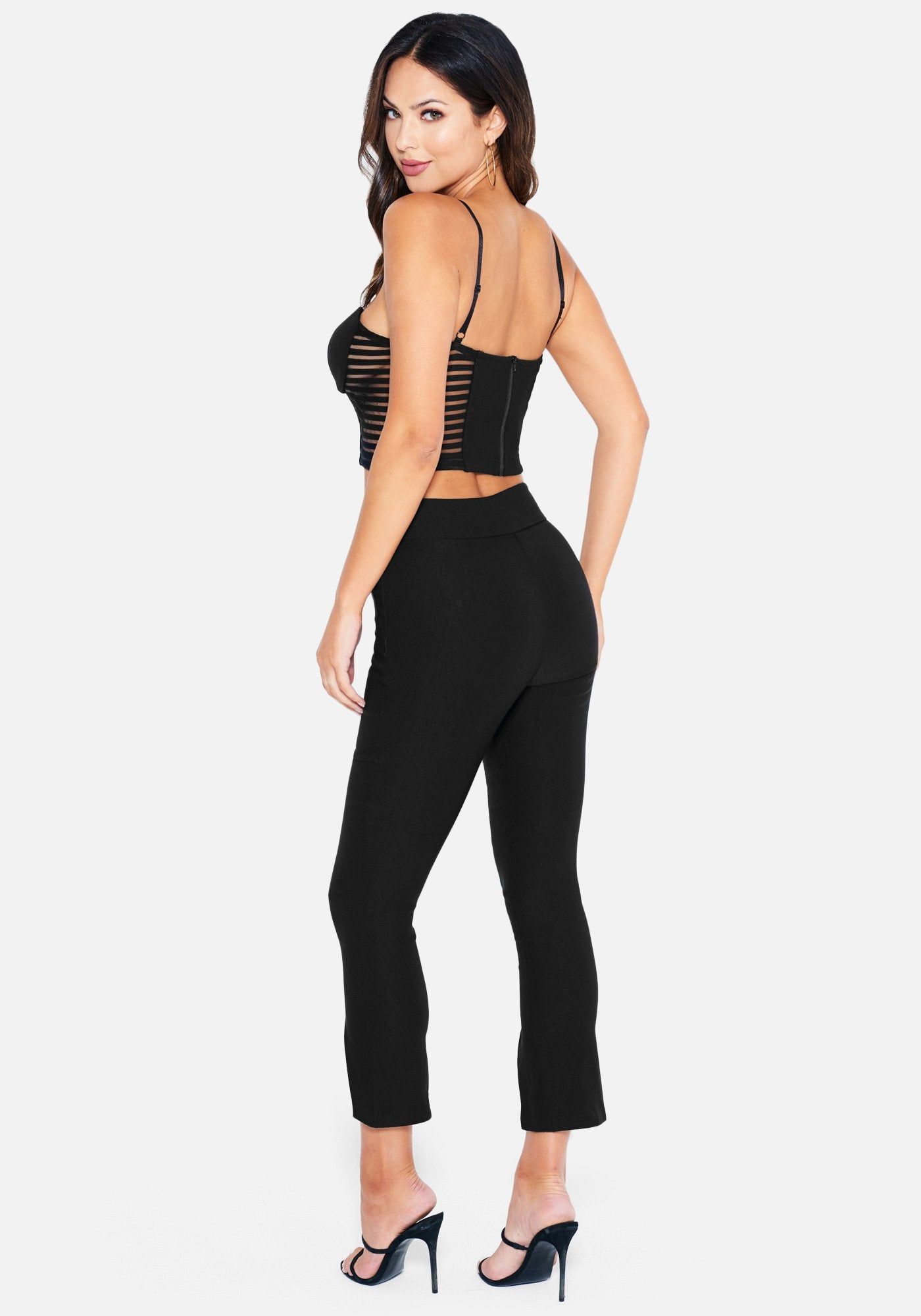 Front Slit Trouser Pants sold by Bebe product image thumbnail 3