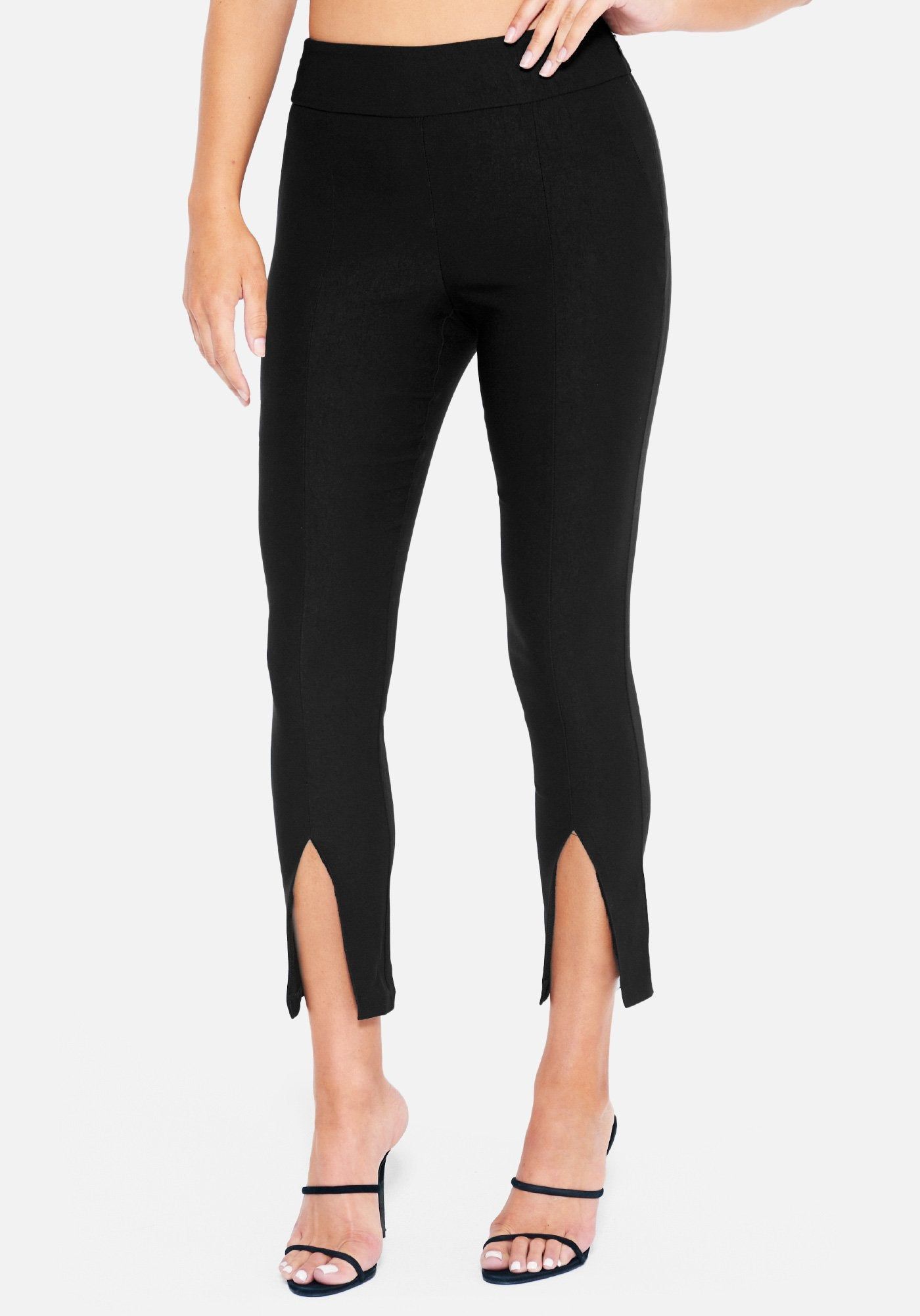 Front Slit Trouser Pants sold by Bebe