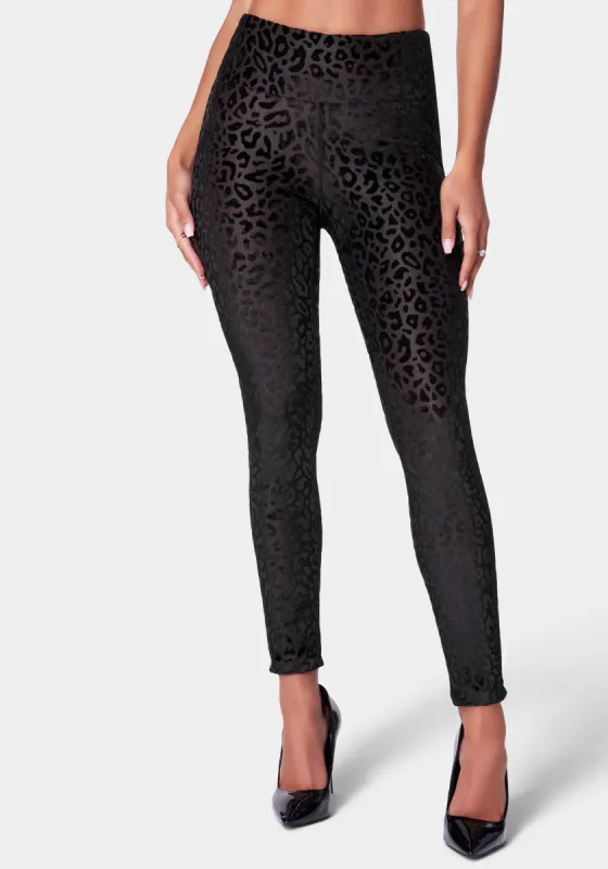 Burnout Velvet Legging sold by Bebe