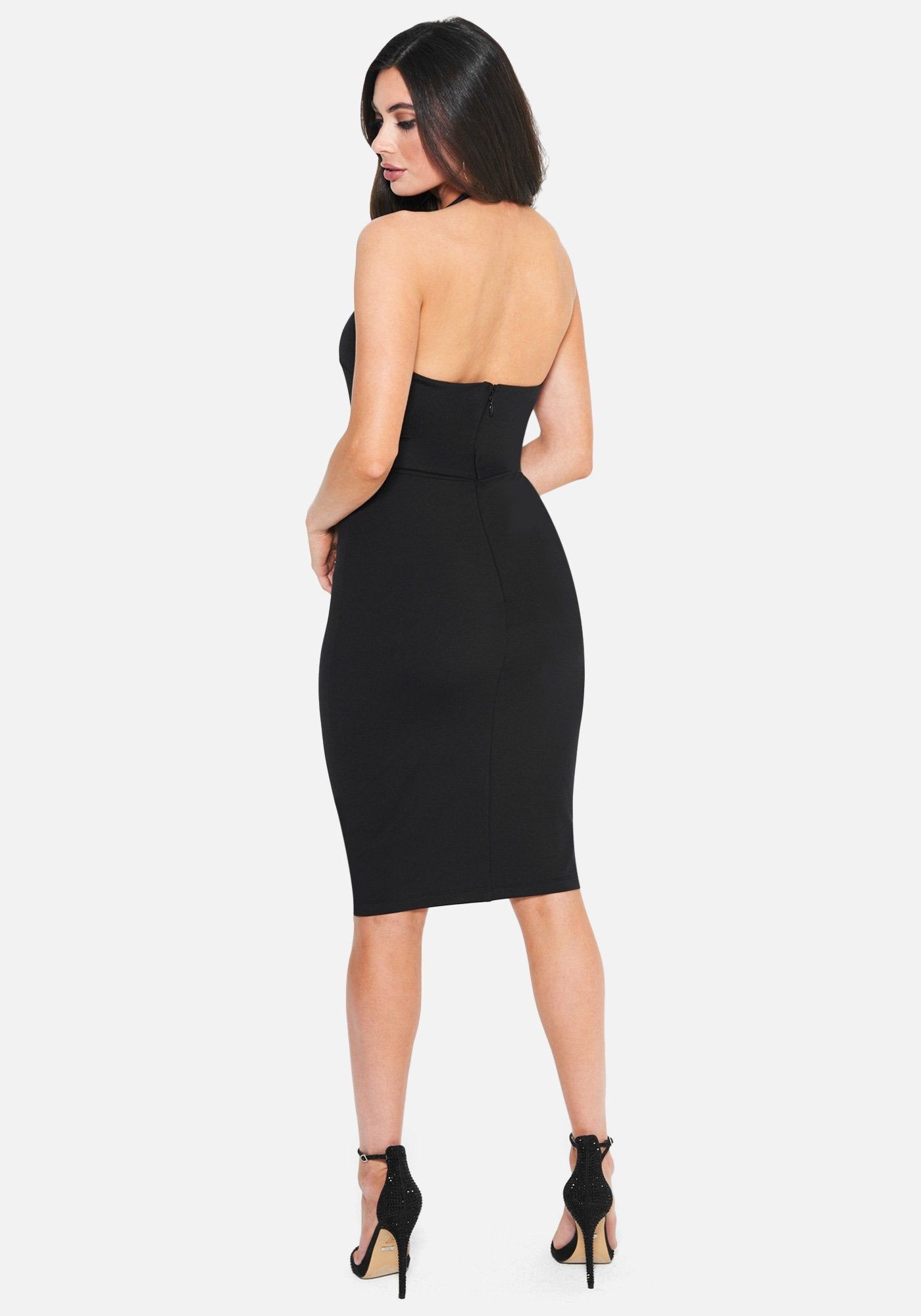 Halter Belted Knit Dress sold by Bebe product image thumbnail 3