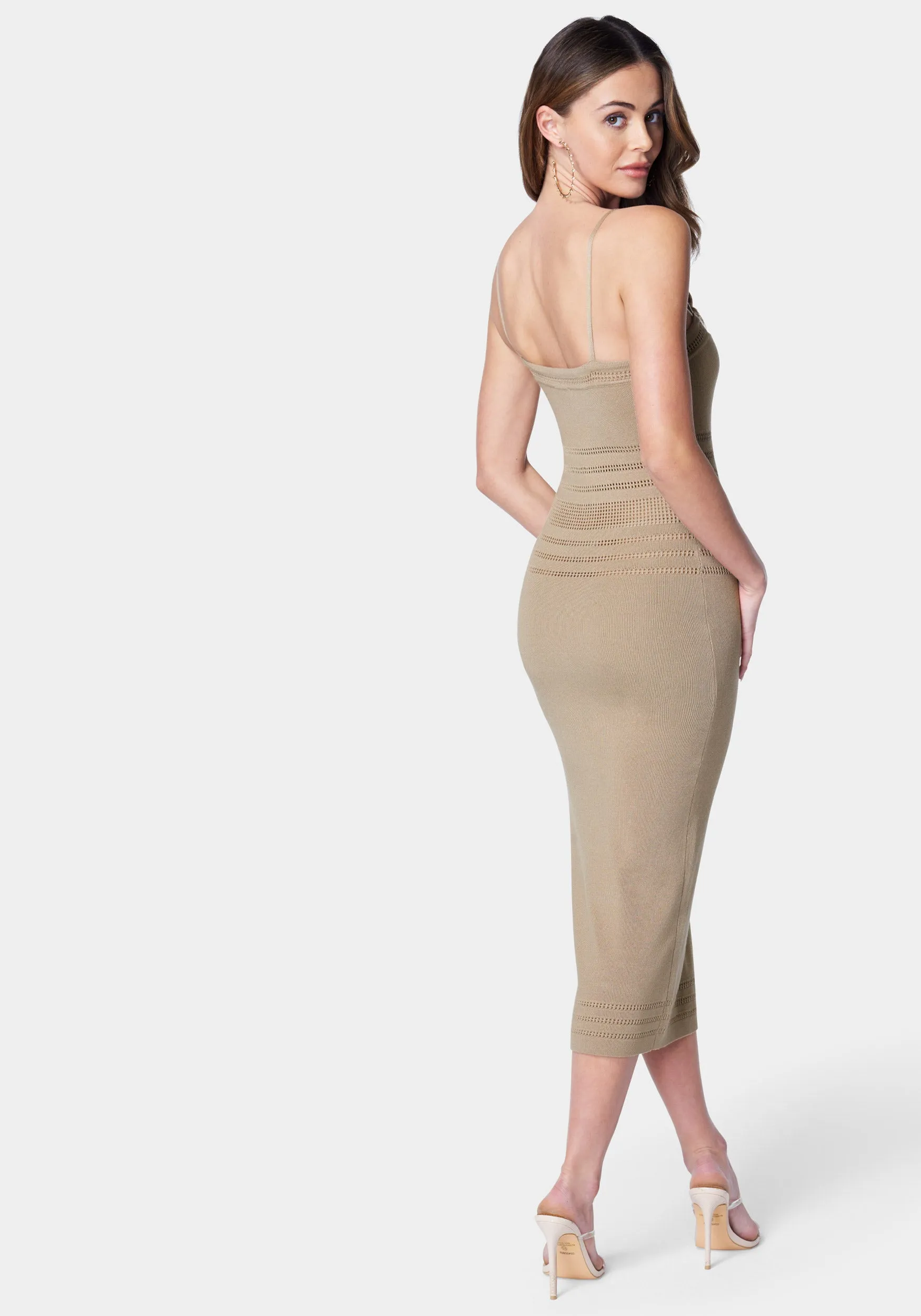 Crochet Tube Midi Dress sold by Bebe product image thumbnail 4