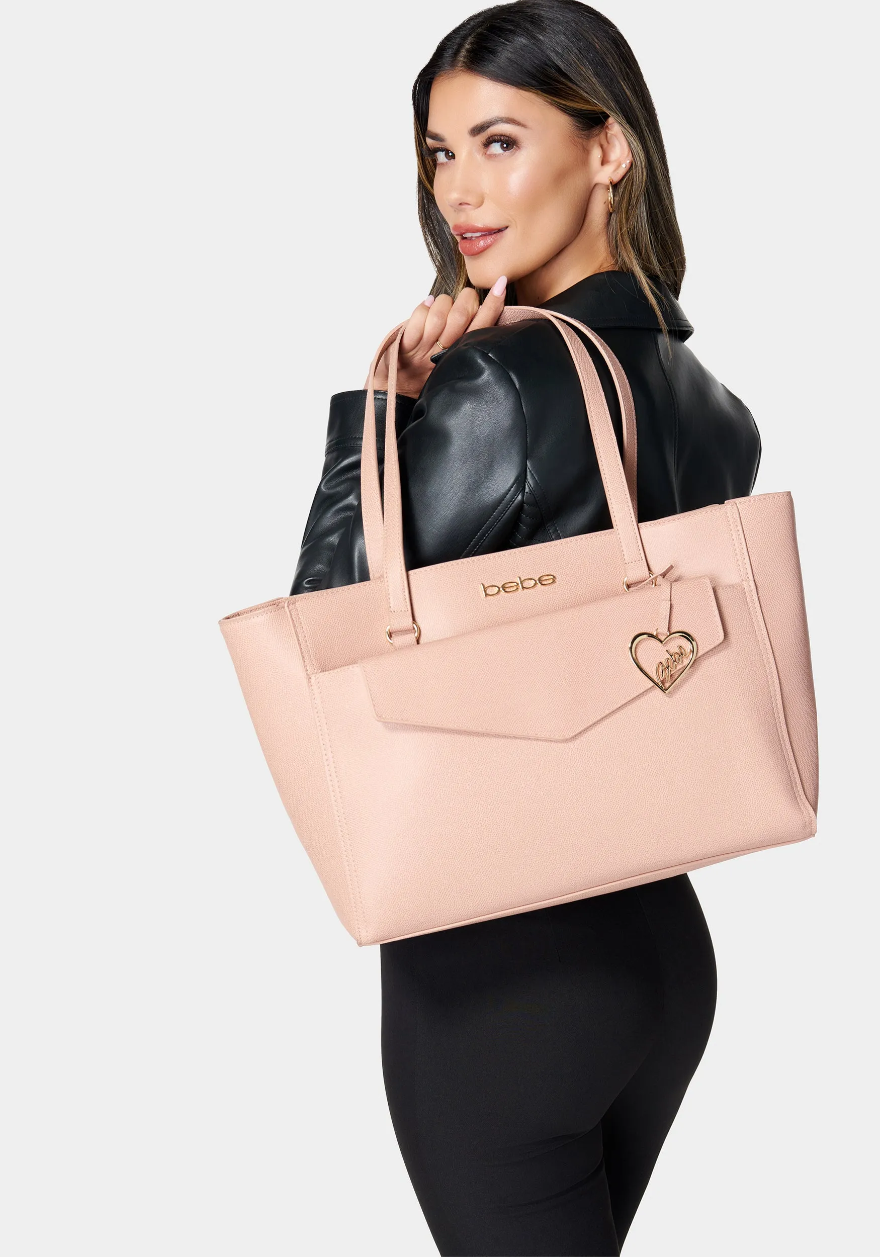 Tanya Tote W/ Logo Pouch sold by Bebe product image thumbnail 5