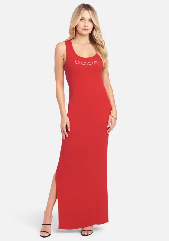 Maxi Logo Dress sold by Bebe
