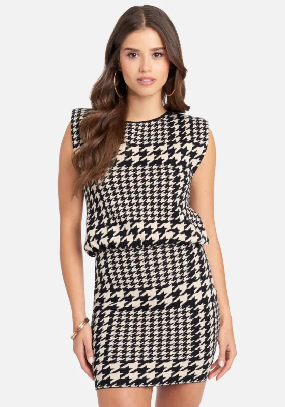 Sweater Jacquard Mini Dress sold by Bebe