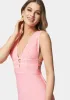 Plunge Neck Bandage Dress sold by Bebe
