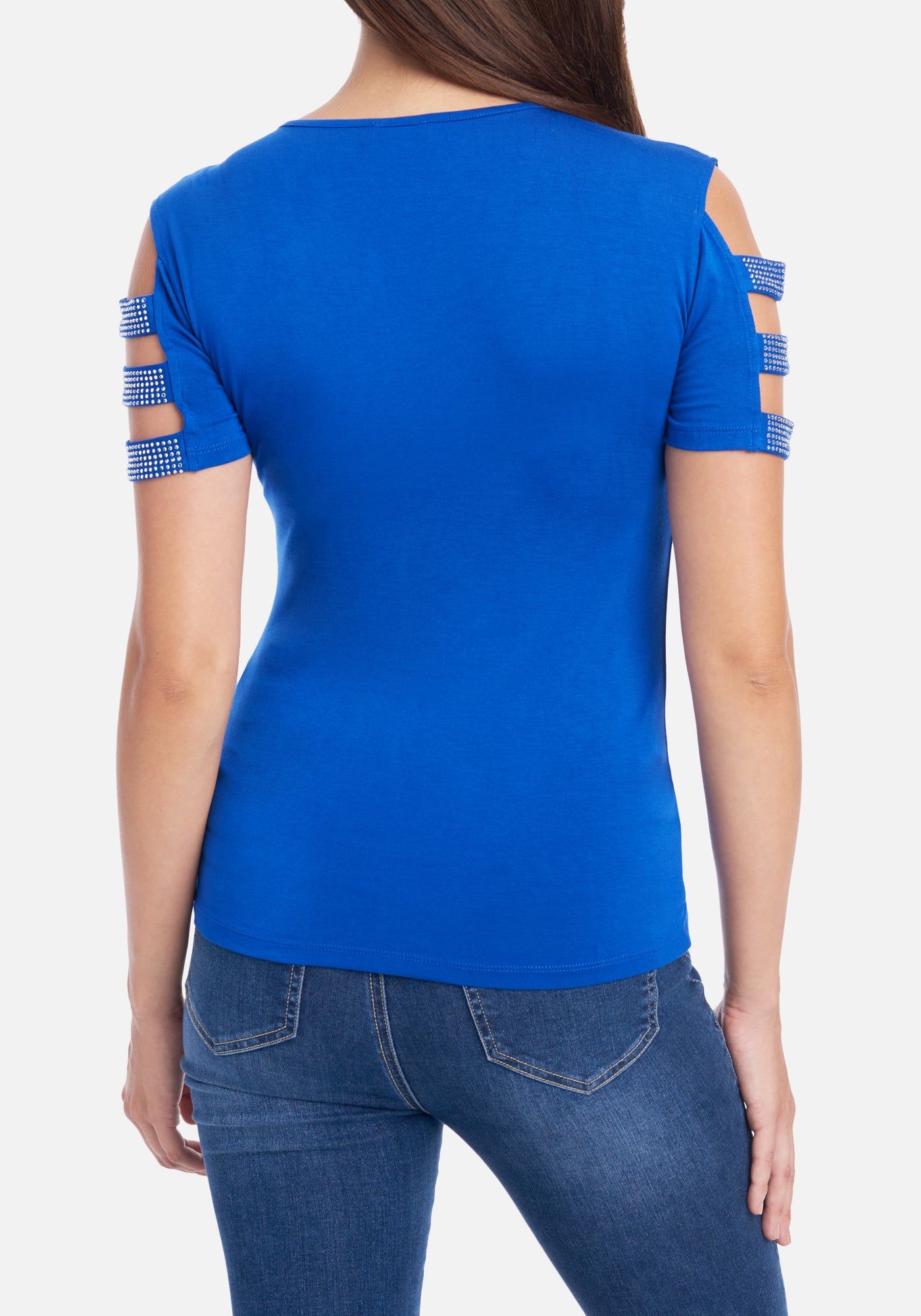 Bebe Logo Cutout Jersey Tee sold by Bebe product image thumbnail 2