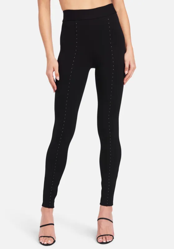 High Waist Stud Detail Legging sold by Bebe