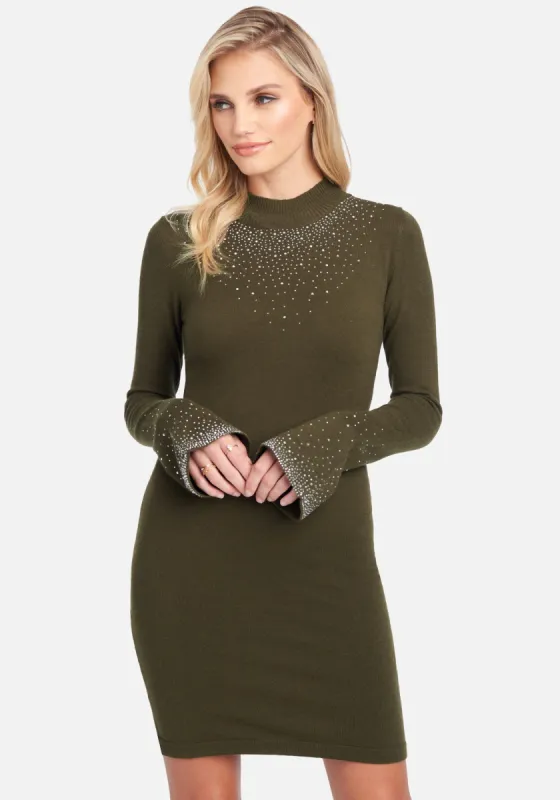 Turtle Neck Sweater Dress sold by Bebe