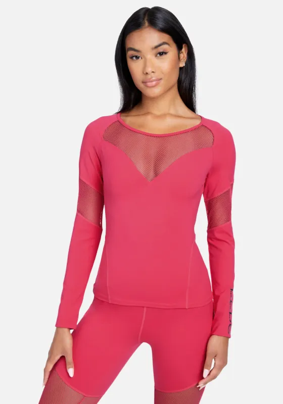 Mesh Combo Bebe Logo Top sold by Bebe