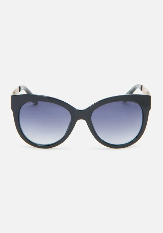 Filigree Cat-Eye Sunglasses sold by Bebe