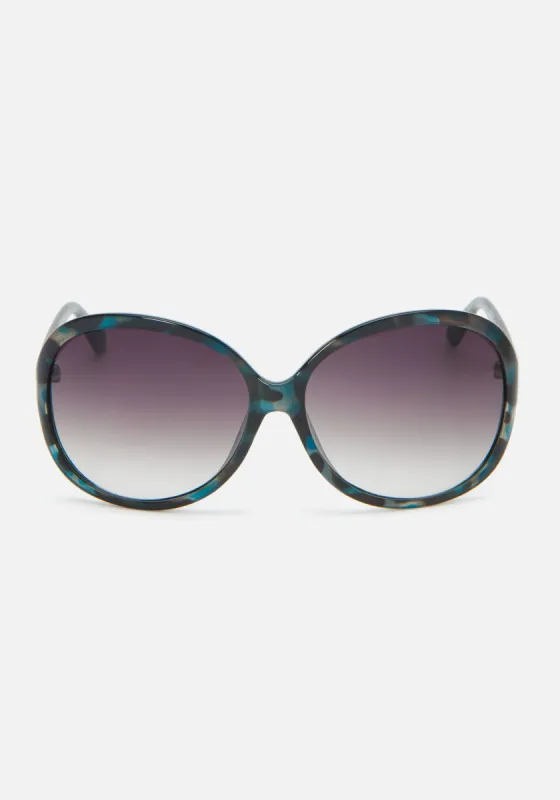 Blue Oval Sunglasses sold by Bebe