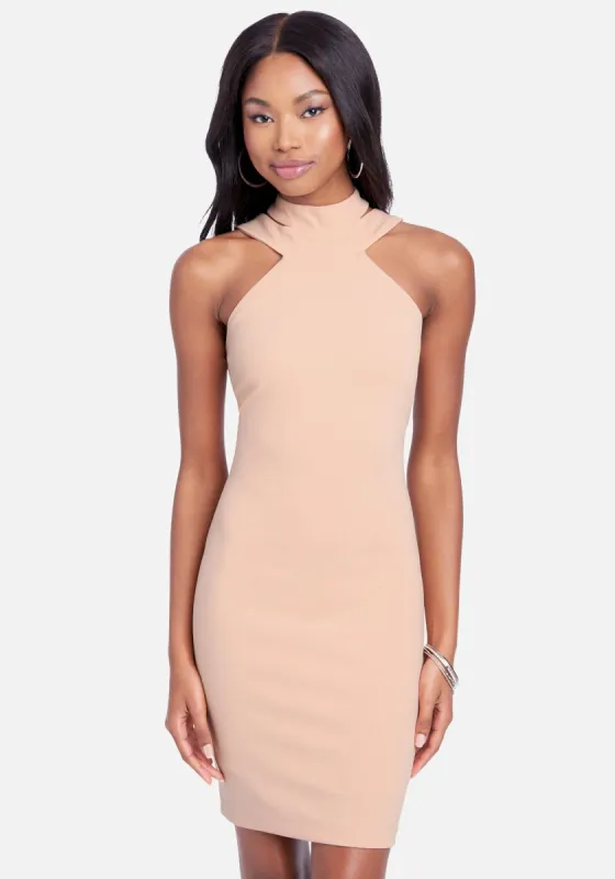 Mini Halterneck Bodycon Dress sold by Bebe