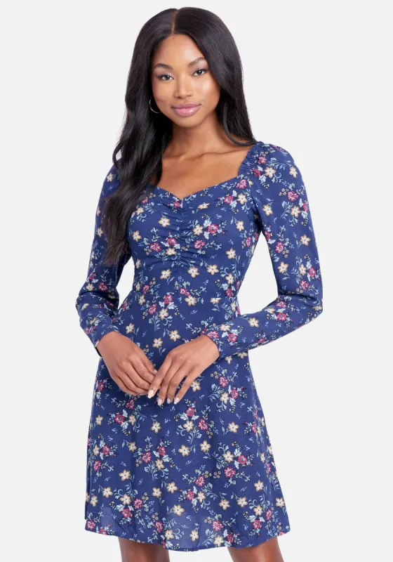 Sweetheart Neck Flare Dress sold by Bebe