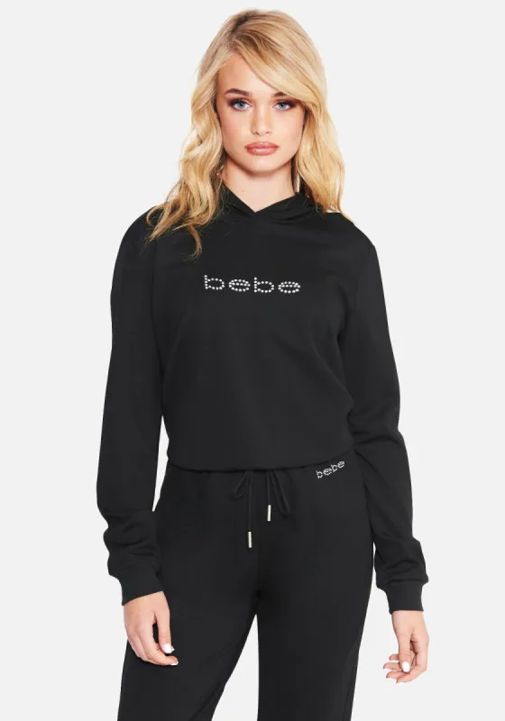 Logo Drawstring Hoodie sold by Bebe