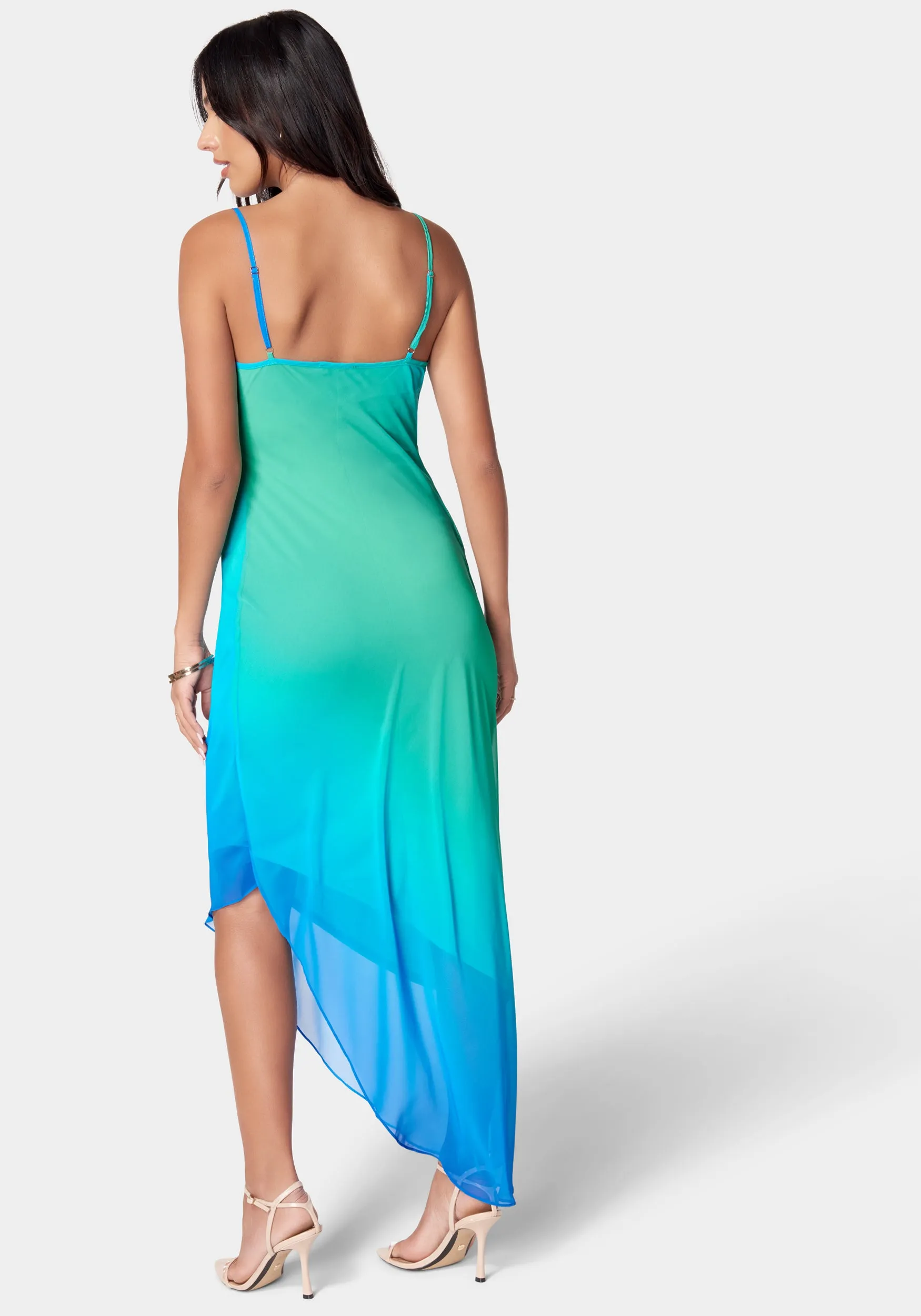 Asymmetrical Ombre Dress sold by Bebe product image thumbnail 3