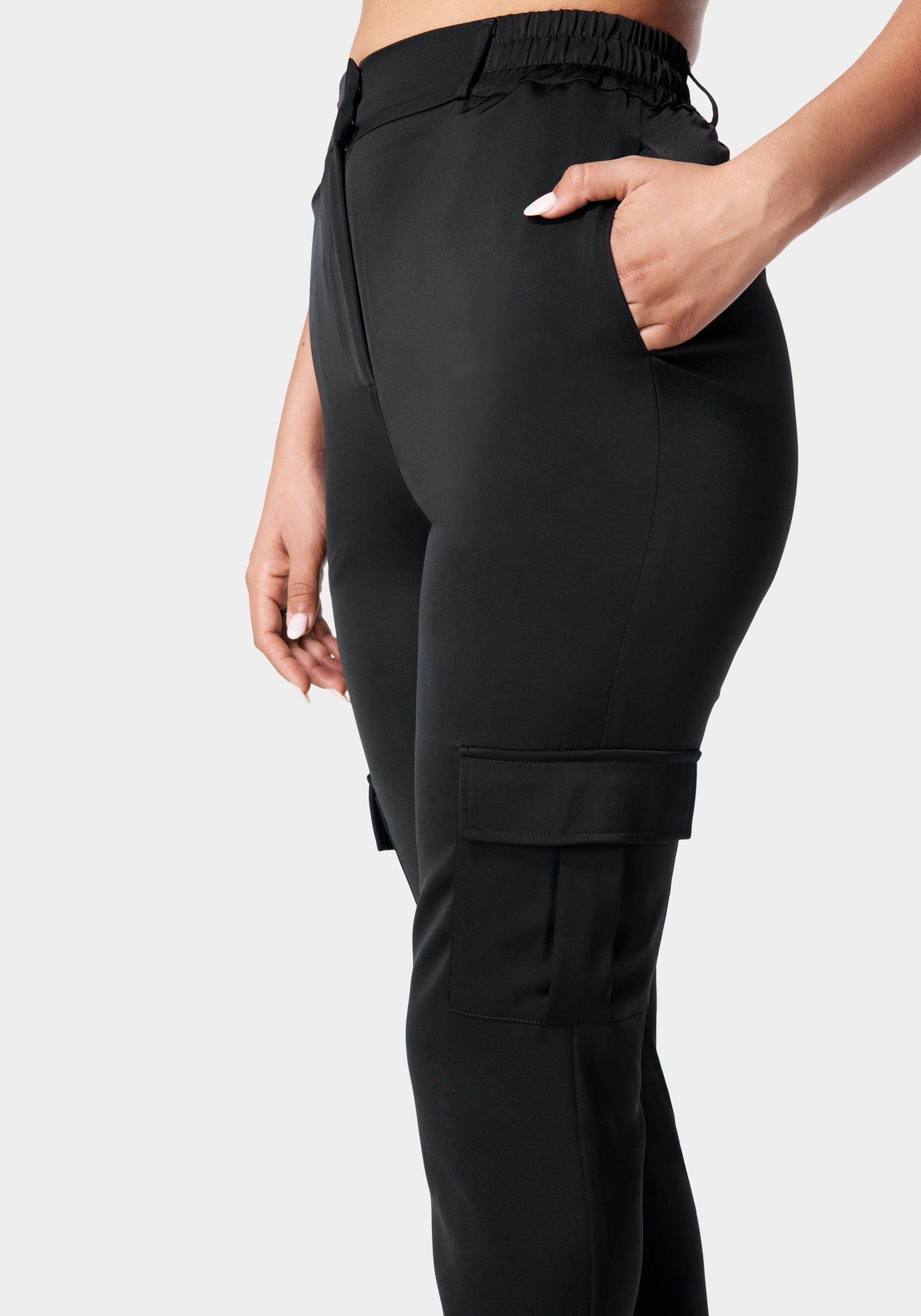 High Waist Cargo Jogger sold by Bebe product image thumbnail 4
